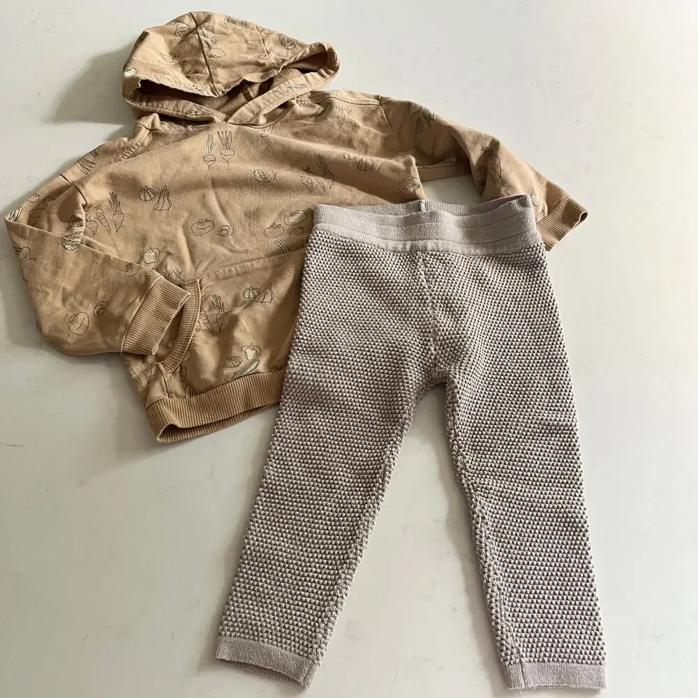 Boys Fall Winter Outfit Bundle 18-24M Contemporary Knits Tops Bottoms